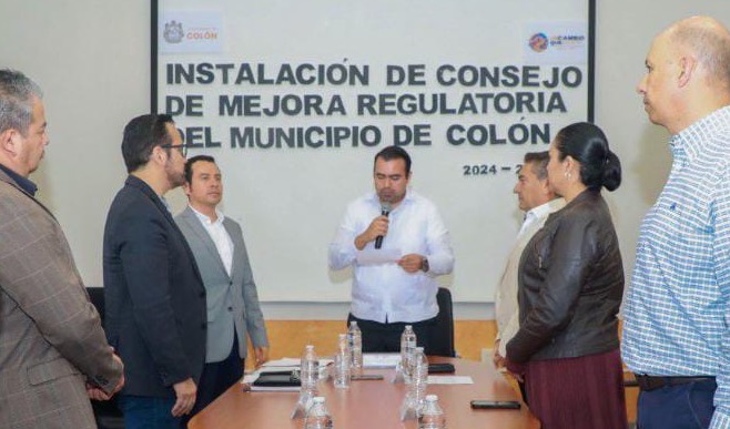 Preside Gaspar Trueba la instalación del Consejo de Mejora Regulatoria Municipal de Colón